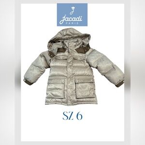 Jacadi Paris Hooded Puffer  Jacket – Size 6